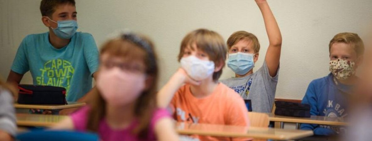 Mund-Nasen-Schutz in der Schule