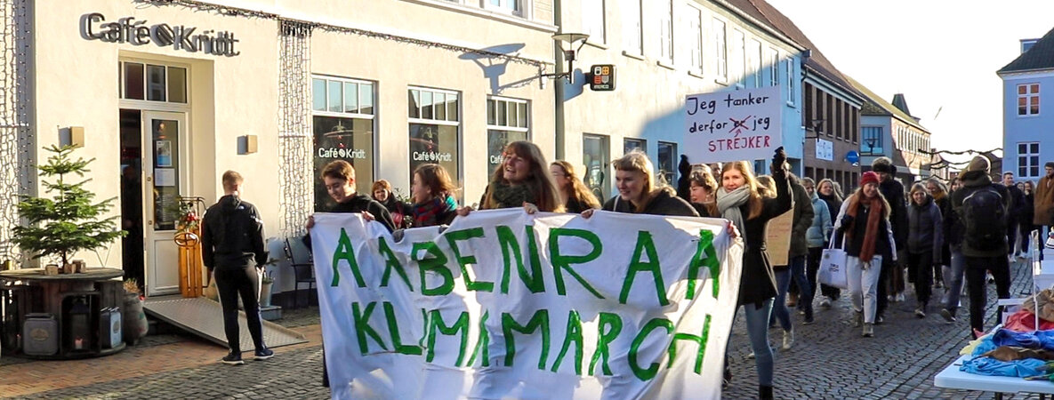 Green Friday: Klimademo in Apenrade