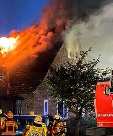 Hausbrand in Flensburg