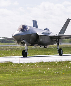 Ab 2023 sollen die ersten F-35 in Skrydstrup stationiert werden. Es ist der größte Militäreinkauf der Geschichte Dänemarks.