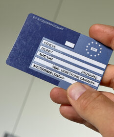 Blaue Versichertenkarte